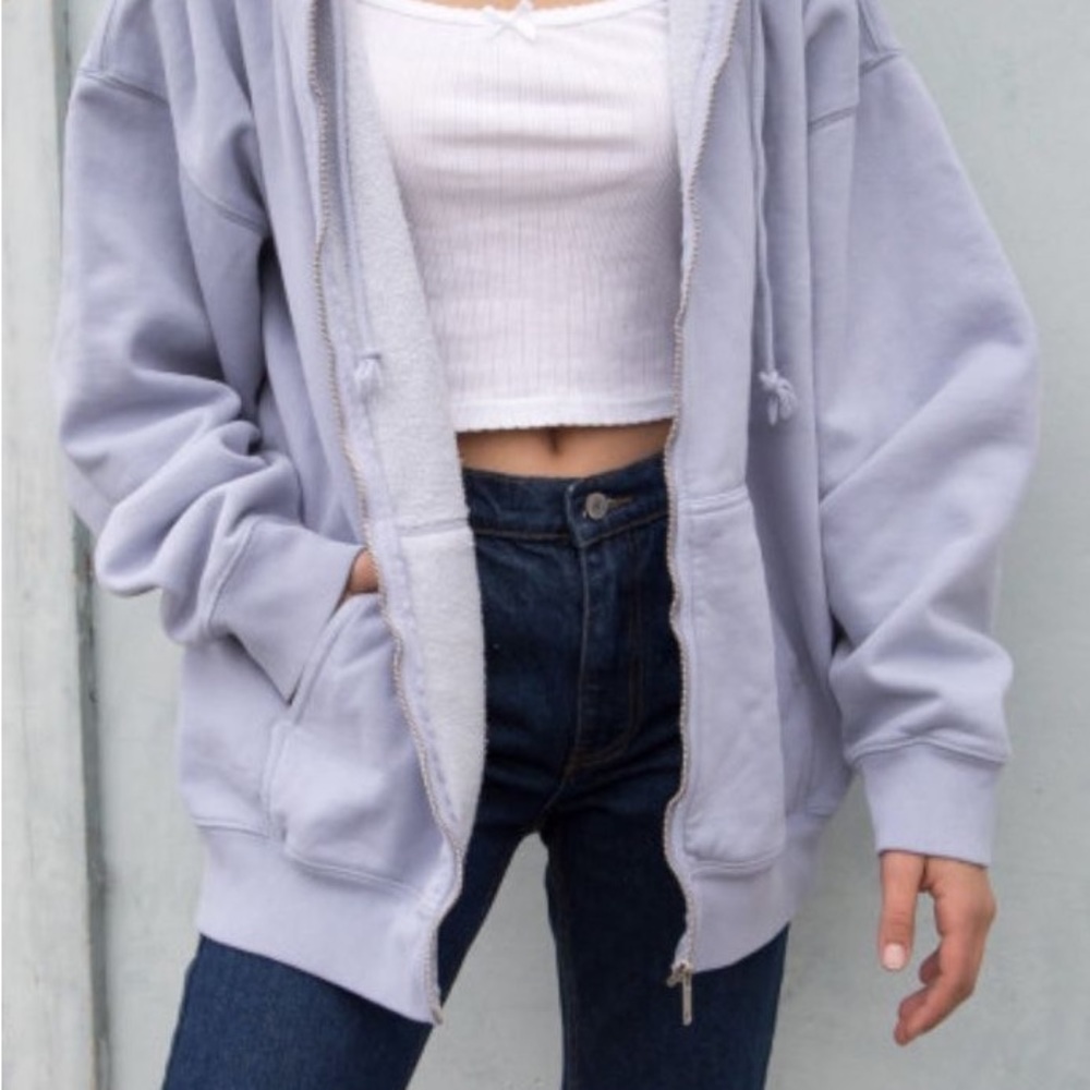 CHRISTY LIGHT BLUE HOODIE - Picture 4 of 5